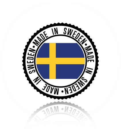 100% Made in Sweden